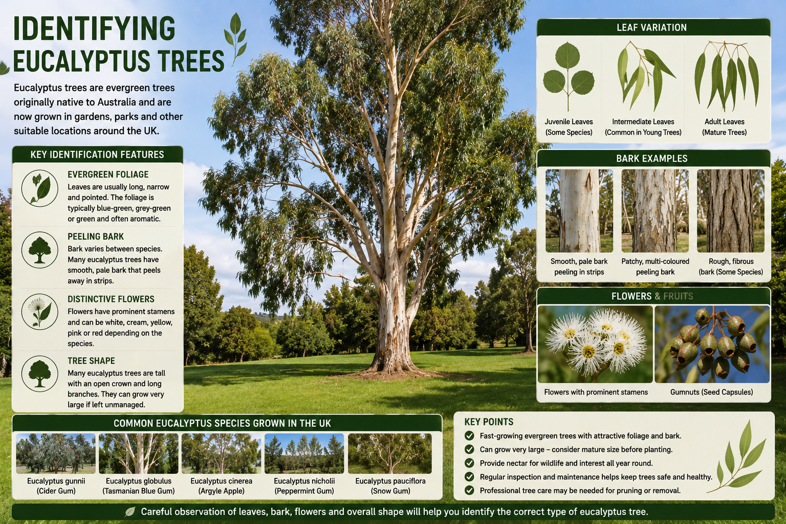 Identifying Eucalyptus Trees